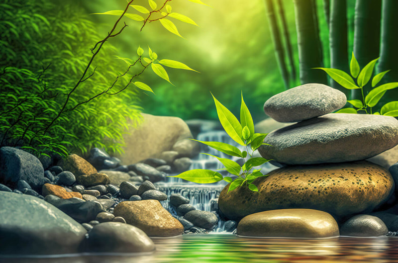 elemental life stones and bamboo on the water scalemaxwidthwzgwmf0